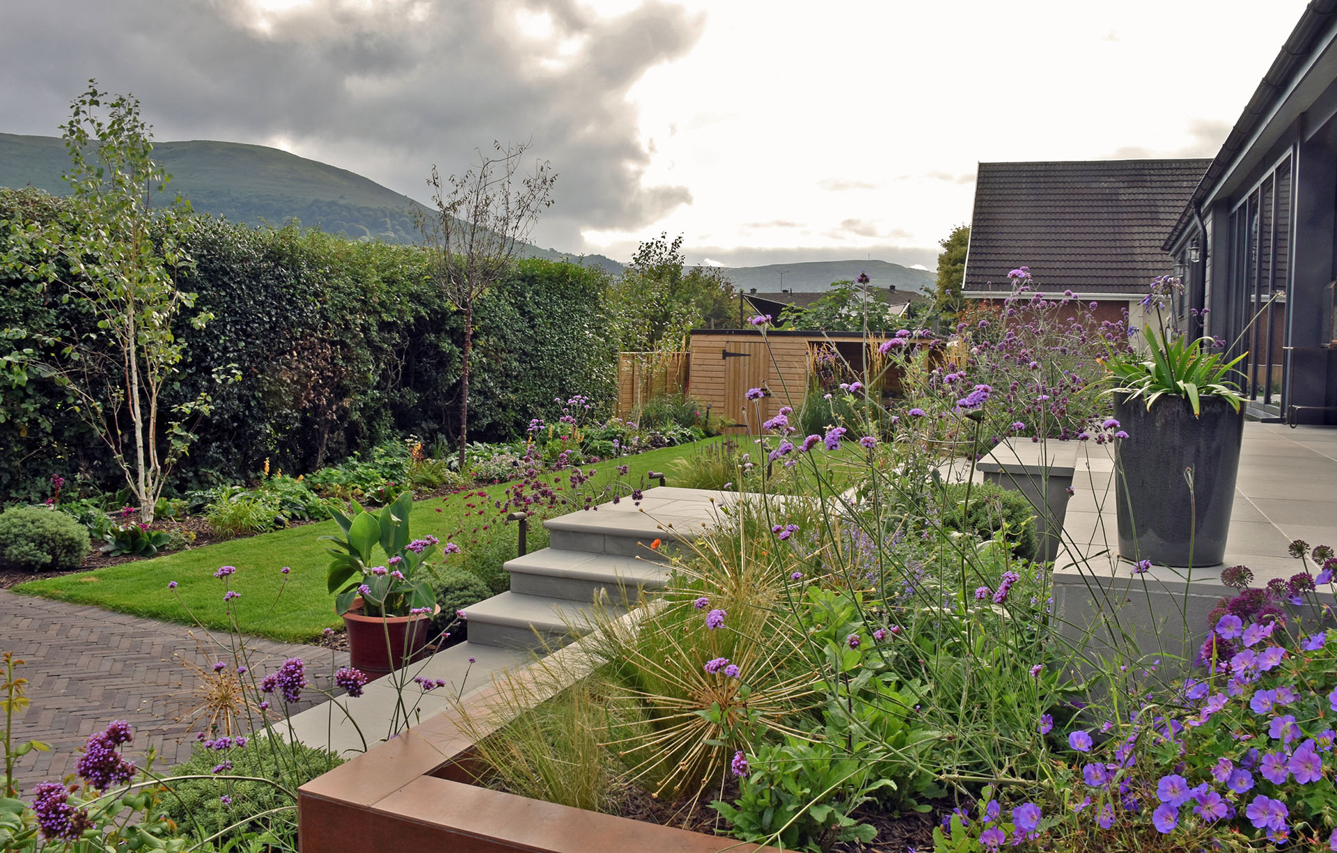 Garden design and Landscaping in Abergavenny